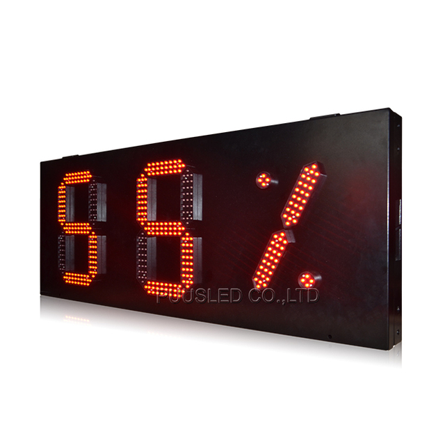 High Quality Outdoor Digital Temperature Display New Design Led Temperature Screen Led Humidity Sign