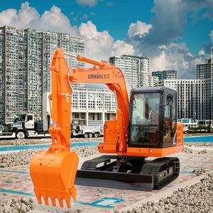 รถขุดไฮดรอลิกขนาดเล็ก CDM6075 ขนาด 6 ตัน ราคาประหยัดจากโรงงานโดยตรง พร้อมเครื่องยนต์ ปั๊ม และเกียร์บ็อกซ์ รับประกันหนึ่งปี - Product Image 5