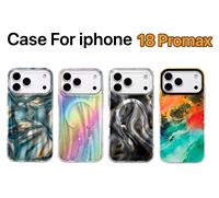 Nouvelle Arrivée Coque de Téléphone Magnétique à Chargement Sans Fil en TPU PC Style Ins avec Étoiles Arc-en-ciel Scintillantes pour iPhone 18 Pro Max 17 Pro 16 15