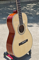 Gitar Akustik Boult Brand Berkualitas Tinggi 38 Inch All Solid Spruce Top Mahogany Body Travel Parlour