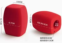 Pare-brise en mousse pour microphone à triangle carré personnalisable avec impression de logo et éponge pour pare-brise