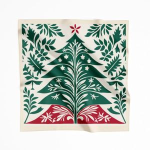 Bufanda Clásica de Seda con Diseño a Cuadros Tartán, Estilo Británico, para Invierno, Unisex, para Hombre y Mujer, Personalizable - Product Image 1