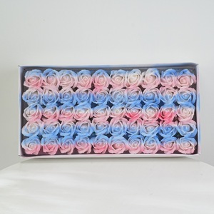 Wedding and Valentin's Day Unique 5cm 4 Layers Soap Roses in Gift Box <strong>Suxing</strong> Rose Bouquet Artificial Rose Head Soap Flower - Product Image 4