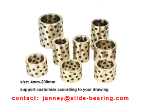 جلبة تحمل الأكمام النحاس النحاس على التوالي مخصصة 8 أجزاء السيارات جلبة النحاس البرونزية - Product Image 4