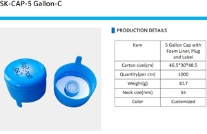 19liter 20liter Water <strong>Bottle</strong> <strong>Cap</strong> <strong>Lids</strong> <strong>Bottle</strong> <strong>Caps</strong> <strong>Closures</strong> Non Spill <strong>Caps</strong> for 5 Gallon Water <strong>Bottle</strong> - Product Image 6