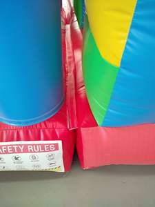 Tobogán inflable <span class=keywords><strong>hinchable</strong></span> <span class=keywords><strong>Castillo</strong></span> Tobogán colorido Interior y exterior Jungla inflable Carrera de obstáculos Salida de fábrica - Product Image 6