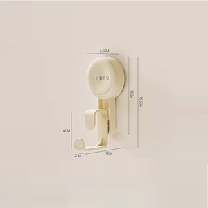 Phòng tắm rửa lưu vực móc Punch-Miễn phí mạnh mẽ chịu lực nhựa hút cup giá phòng tắm treo tường lưu vực công cụ tắm bóng móc - Product Image 3