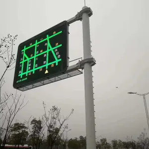 OEM segno di sicurezza stradale ad energia solare Mobile Display a LED a messaggio variabile segno VMS traffico