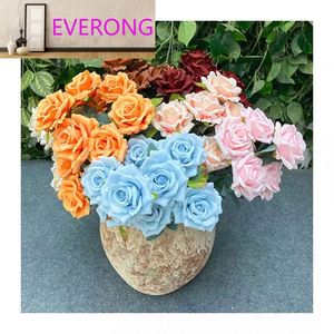 Bestseller: 9 Teste di Rose <span class=keywords><strong>Nora</strong></span> Artificiali per Decorazione - Product Image 4