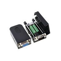 Connecteur VGA sans soudure 3 rangées DB15 broches mâle/femelle 3+6 3+9 pour moniteur d'ordinateur et projecteur