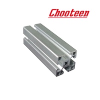 Profilé en aluminium extrudé anodisé 2020 3030 4040 5050 8080, profilé en aluminium pour cadre, profilé industriel