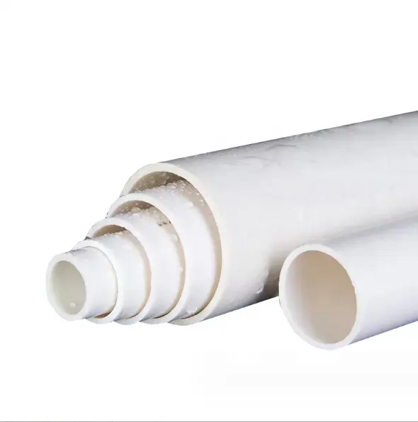 PVC-Rohr mit großem Durchmesser 110mm 160mm 200mm 250mm Upvc Wasser ablauf rohr PVC Din Standard-Abflussrohr