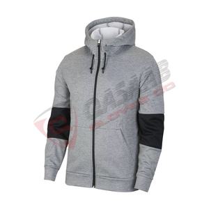 Full Zip, US Design Regular Fleece Hood Men Hoodie Sweatshirt Fleece Adjustable Hood Over-sized Pullover Men Hoodies - Product Image 3