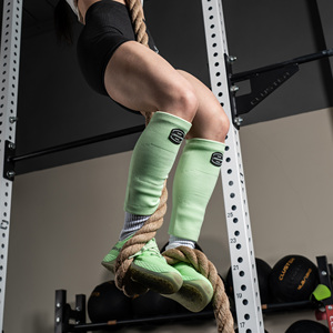 LS0357 pour la série <span class=keywords><strong>CrossFit</strong></span> <span class=keywords><strong>Genouillères</strong></span> respirantes Vente à chaud de <span class=keywords><strong>genouillères</strong></span> en tricot pour l'été Course à pied Fitness Sécurité Genouillère - Product Image 3