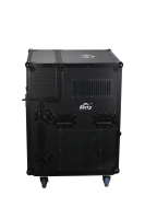 Ewayfx Atomiseur de CO2 Silencieux Grande Capacité Électrique Professionnel 2200W AC 110-120V DMX 4CH XLR 3 Broches Performances de Fumée Colorée Huilée