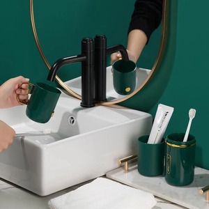 Portable Business Trips Mouthwash Cup Set Bathroom Storage Cups Travel Toothbrush Box <b>Toothpaste</b> Storage Travel Water Cup - Product Image 3