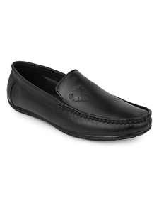 Chaussures mocassins en cuir noires pour hommes, confortables, décontractées, formelles, pour le bureau, à porter au quotidien - Product Image 5