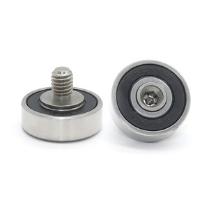Rodamientos de Bolas de Ranura Profunda de Acero Inoxidable MISUMI, Rodamientos Roscados Externos, Tornillos, Reemplazo Directo, Pedidos Personalizados Compatibles - Product Image 4