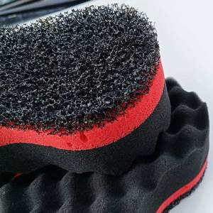 ฟองน้ำล้างรถอเนกประสงค์เครื่องมือทำความสะอาดรถทรงคลื่นรังผึ้งขนาดใหญ่8รูปทรงเฉพาะก้อนสำหรับล้างรถ - Product Image 6