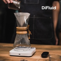 Kit de Extracción de Café Inteligente con Solución Integrada DiFluid, Patrocinador Oficial de BCS, Refractómetro TDS y Báscula de Precisión Ti para Preparación de Café