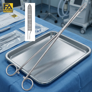 Pelkmann <b>Sponge</b> Forceps Straight CE Certified Surgical Instrument General Surgery Use High Quality Surgical Instruments - Product Image 2