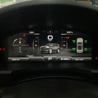 Écran de tableau de bord numérique LCD Premium Yuefu 12,3 pouces, mode tout-terrain, remplacement direct pour Toyota Land Cruiser 2016-2021