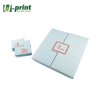 Emballage de boîte-cadeau personnalisée de qualité supérieure Boîte à dessert en bon papier chocolat avec séparateurs