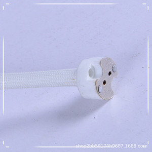 Portalámparas de Cerámica G53/MR16 con Cableado de Dos Posiciones 250V 2A <span class=keywords><strong>para</strong></span> Lámpara de <span class=keywords><strong>Techo</strong></span>, Downlight y <span class=keywords><strong>Foco</strong></span> - Product Image 4