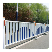 Barrière anti-collision pour voies urbaines, garde-corps en acier galvanisé, barrières de sécurité routière, barrière de circulation temporaire, écologique, durable