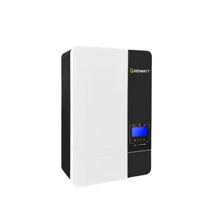 Hot Selling Growatt 48V Dc Spf 5000 Es Zonne-Energie Omvormer Growatt Hybride Off Grid Omvormer