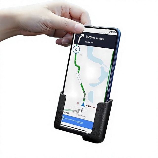 Car Mobile Phone Holder Dashboard Mount Adhesive Type Multi-function Navigation Holder