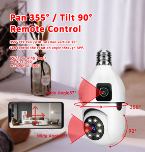 FOSVISION <b>Smart</b> Home System Full HD 1080p <b>Wifi</b> Mini <b>Camera</b> Dual Lens <b>Camera</b> <b>Wifi</b> Home Security CCTV <b>Camera</b> Dual Lens <b>Camera</b> Secu - Product Image 3