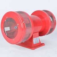 Fabricant de sirènes de moteur électrique couleur rouge haut décibel 130DB AC 110v 220v MS590 sirène à double moteur industriel