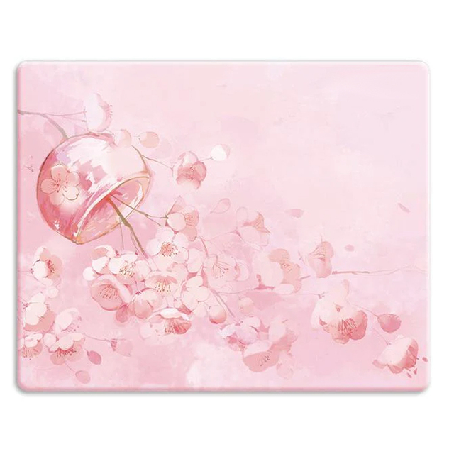 Best Anime Cartoon Tempered Glass Mousepads Large Size Eco-friendly Scratch Proof for Precision Gaming Office Home Use in Stock