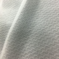 Tissu tricoté circulaire fusible élastique adhésif extensible dans les quatre sens pour vêtement