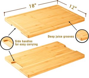 สินค้าขายดีเครื่องครัวแผ่นเขียงไม้แอชและวอลนัทสำหรับจัดชาร์คูเตรี - Product Image 4