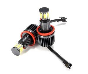 Phong cách mới COB với góc mắt 20 Wát Led Đèn Pha được xây dựng trong Fan Xe Máy Ánh sáng h4/ba20d/H6 Led Đèn Pha - Product Image 1