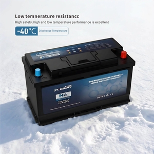 Pin khởi động xe, pin <span class=keywords><strong>Ion</strong></span> Natri 12v50ah-100ah Pin Natri chu kỳ cao siêu cao CCA -40 ° C-70 ° C - Product Image 2
