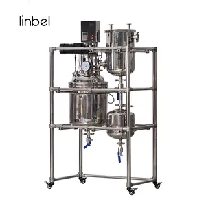 High pressure batch reactor chemical reacting machine stainless steel reactor