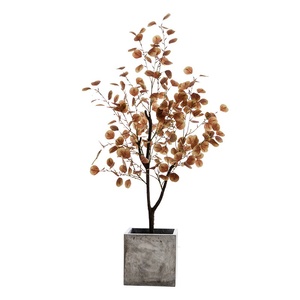 Planta Artificial de Eucalipto en Maceta, Bonsái Verde de Alta Simulación, Decoración para el Hogar, Fotografía de Bodas - Product Image 1