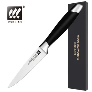 Hezhen — couteau d'office à fruits 1.4116, 4 pouces, en acier allemand, haut de gamme avec Super affûtage