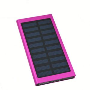 2018 New 20000 Mah Solar Power Bank External Battery Solar Charger for Power Bank with Dual <b>USB</b> - Product Image 3