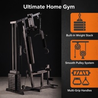 Equipo de Entrenamiento de Fuerza Profesional, Multifuncional, para Desarrollo Muscular, Estación de Gimnasio en Casa