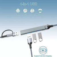 Hub USB 3.0, Hub USB 4 ports, Répartiteur USB, Extenseur USB pour ordinateur portable