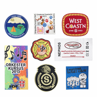 En gros, patchs brodés à coudre pour vêtements, personnalisés, en forme de dessin animé mignon, badges brodés, patchs tissés brodés sur mesure