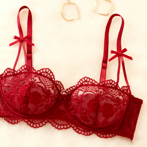Liquidación de Navidad: Conjunto de Lencería Sexy para Mujer, Estilo Madura, con Bordado sin Varillas y Decoración, Ropa Interior y Bragas - Product Image 2