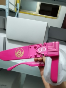Occhiali da Sole Oversize Punk BOOM Millionaire 2023 con Logo Stampato al Laser, Disponibili in Montature Rosse <span class=keywords><strong>e</strong></span> Blu per Uomo <span class=keywords><strong>e</strong></span> Donna - Product Image 6