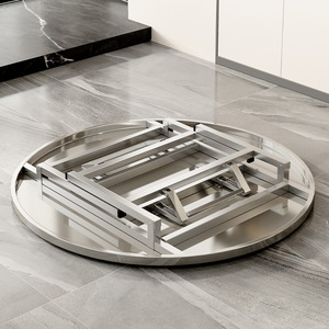 Table de banquet pliante moderne en acier inoxydable résistante à l'eau <span class=keywords><strong>pour</strong></span> hôtel, <span class=keywords><strong>barbecue</strong></span> extérieur, salle à manger et <span class=keywords><strong>location</strong></span> de chambres - Product Image 3