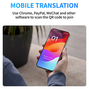 Dispositivo Traductor de Voz Inteligente con IA MSAI de 160 Idiomas para Interpretación <span class=keywords><strong>en</strong></span> Viajes de Negocios, Traductor Instantáneo Inalámbrico con Foto y Función Offline - Product Image 5