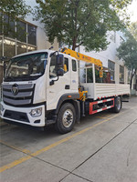 Promotion d'usine Foton RHD nouveau camion avec grue hydraulique Construction 6t 8t